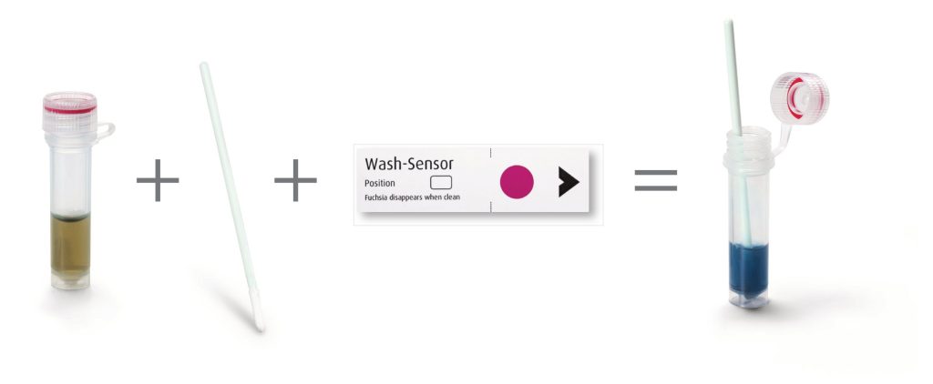 Inhalt der Positiv-Kontrolle für den Wash-Sensor Protein